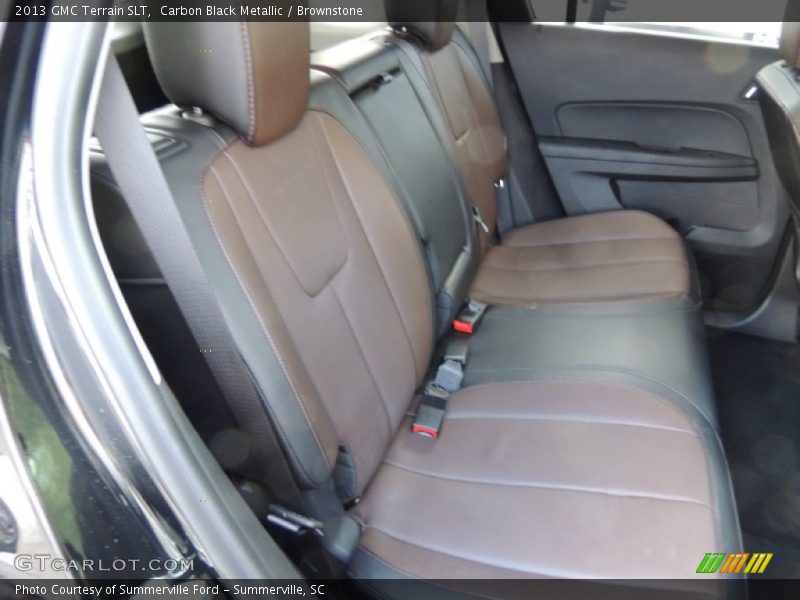 Carbon Black Metallic / Brownstone 2013 GMC Terrain SLT