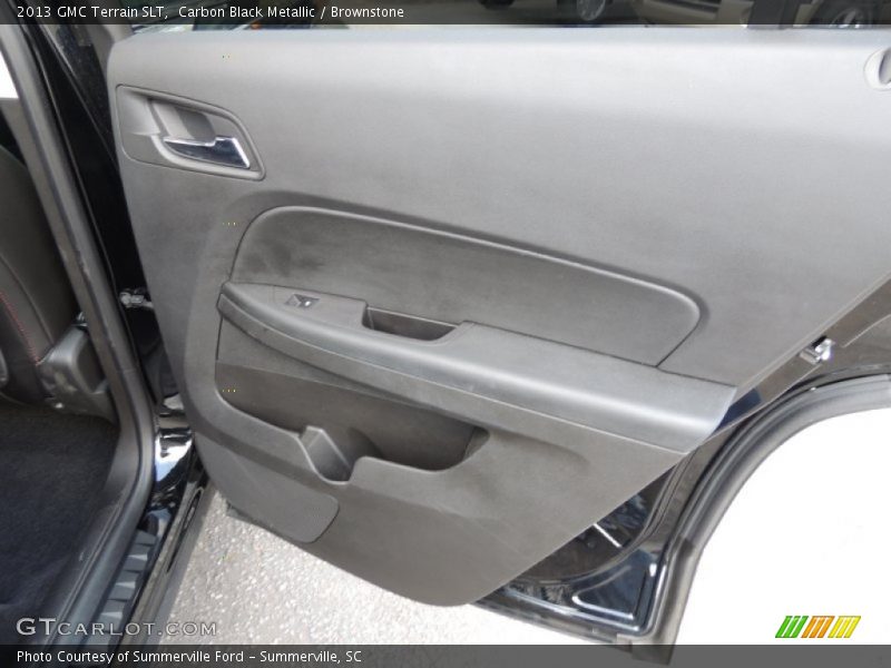 Carbon Black Metallic / Brownstone 2013 GMC Terrain SLT