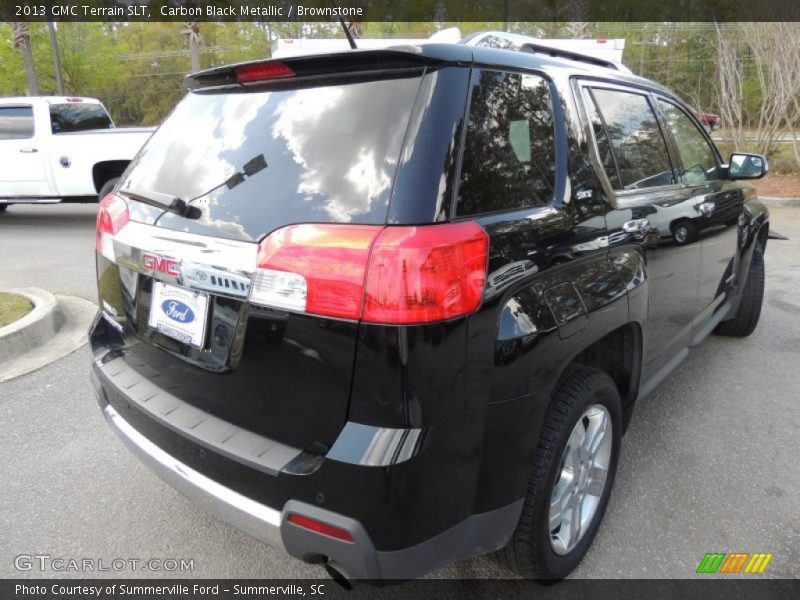 Carbon Black Metallic / Brownstone 2013 GMC Terrain SLT