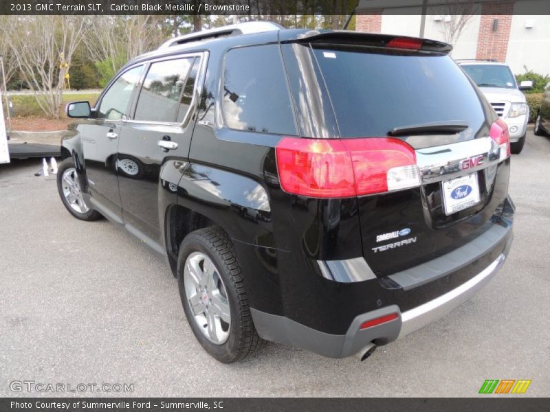 Carbon Black Metallic / Brownstone 2013 GMC Terrain SLT