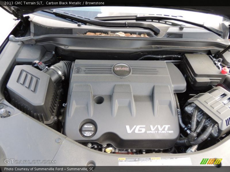 Carbon Black Metallic / Brownstone 2013 GMC Terrain SLT
