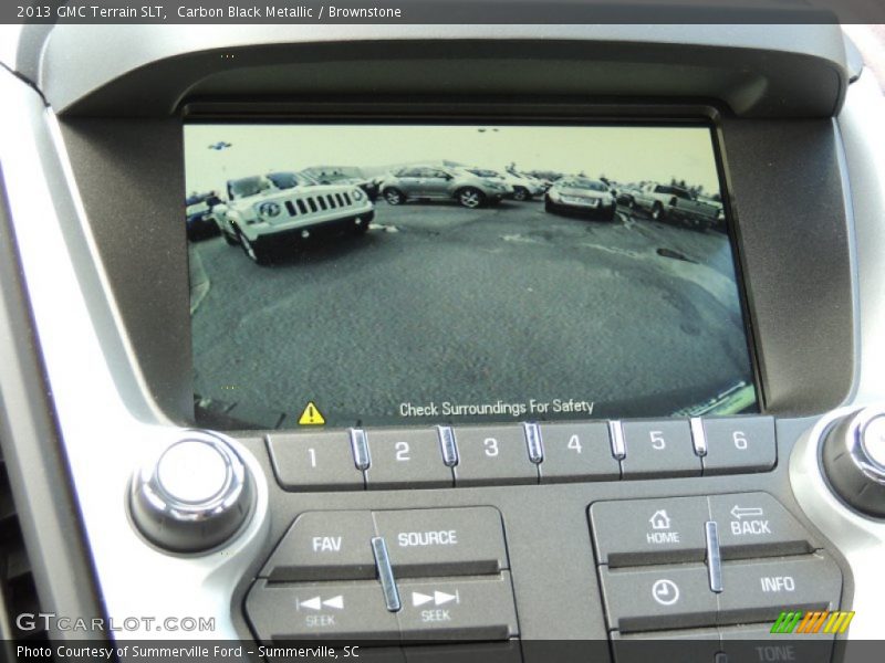 Carbon Black Metallic / Brownstone 2013 GMC Terrain SLT