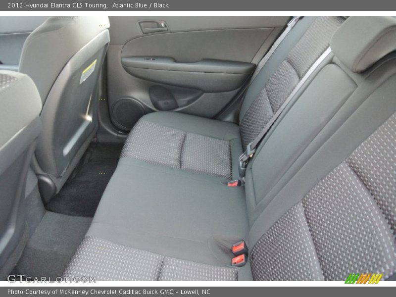 Atlantic Blue / Black 2012 Hyundai Elantra GLS Touring