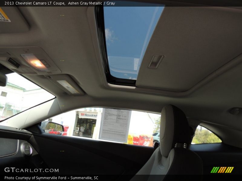 Ashen Gray Metallic / Gray 2013 Chevrolet Camaro LT Coupe