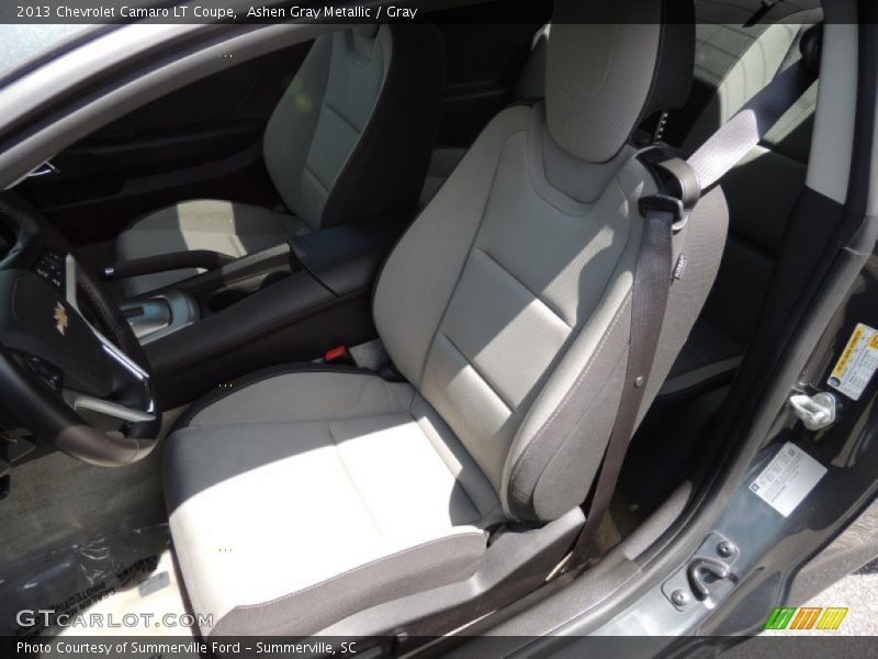 Ashen Gray Metallic / Gray 2013 Chevrolet Camaro LT Coupe