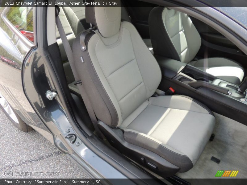 Ashen Gray Metallic / Gray 2013 Chevrolet Camaro LT Coupe