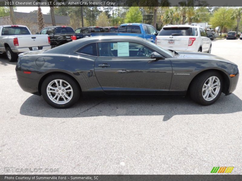 Ashen Gray Metallic / Gray 2013 Chevrolet Camaro LT Coupe