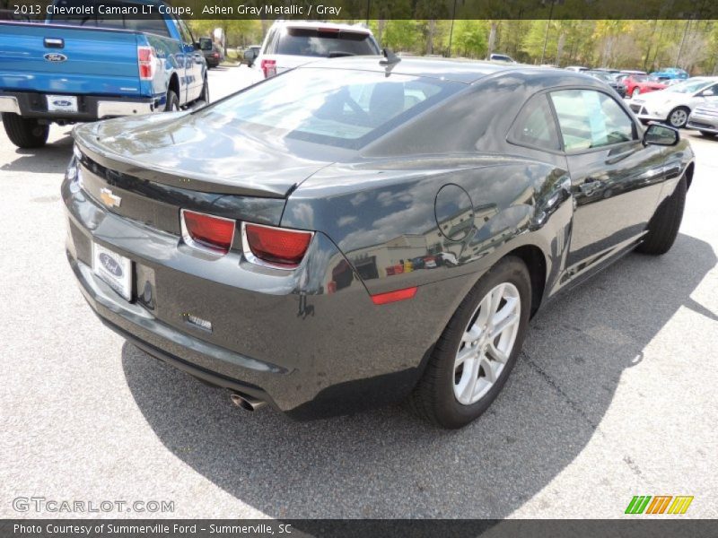 Ashen Gray Metallic / Gray 2013 Chevrolet Camaro LT Coupe