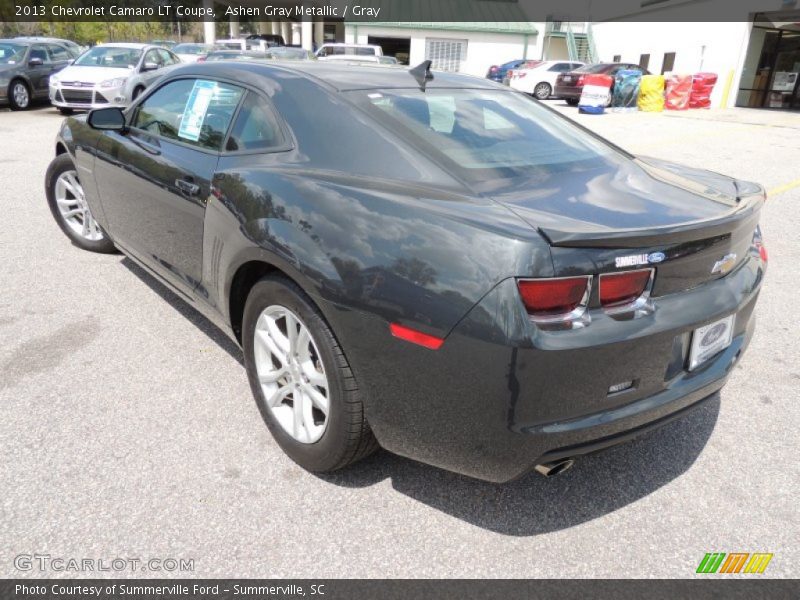 Ashen Gray Metallic / Gray 2013 Chevrolet Camaro LT Coupe