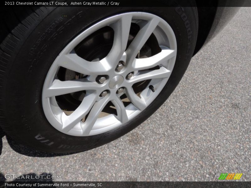 Ashen Gray Metallic / Gray 2013 Chevrolet Camaro LT Coupe