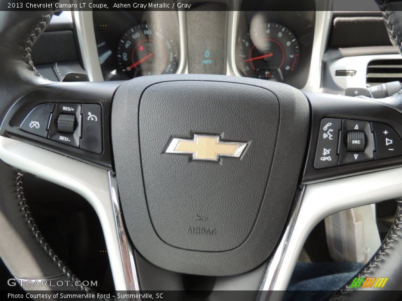 Ashen Gray Metallic / Gray 2013 Chevrolet Camaro LT Coupe