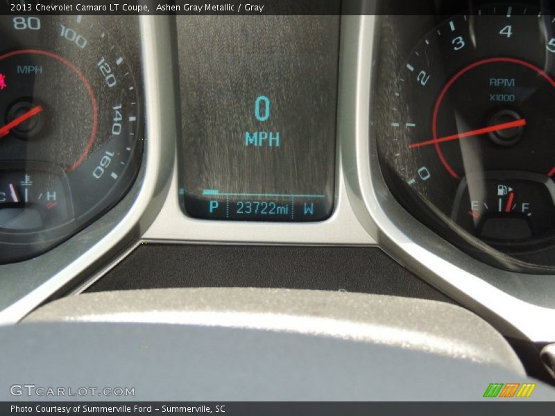 Ashen Gray Metallic / Gray 2013 Chevrolet Camaro LT Coupe