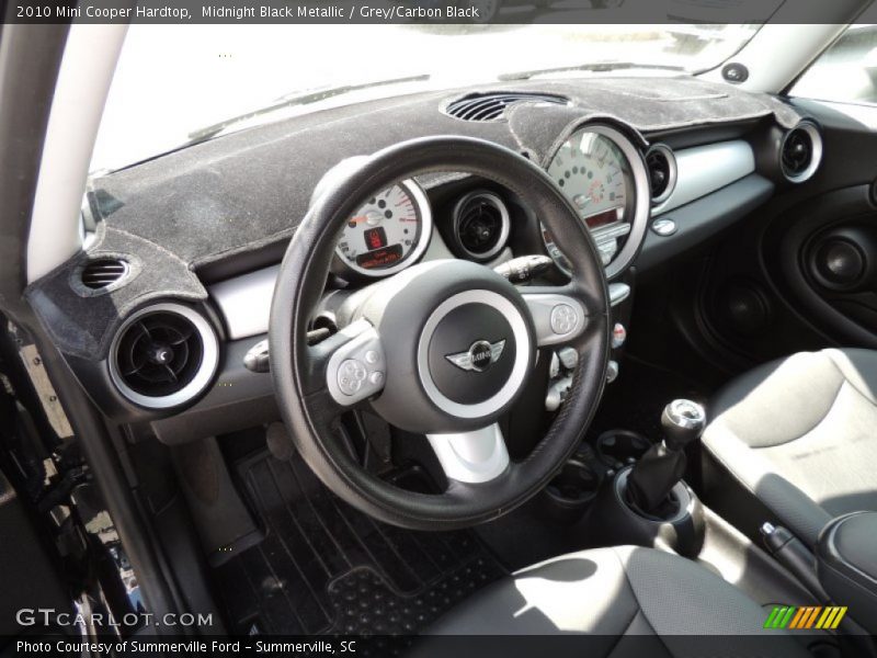 Midnight Black Metallic / Grey/Carbon Black 2010 Mini Cooper Hardtop