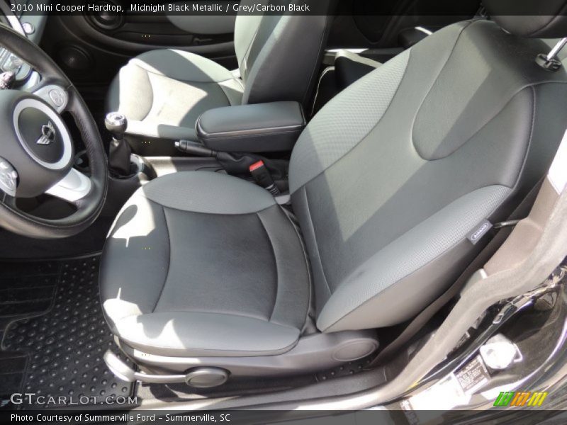 Midnight Black Metallic / Grey/Carbon Black 2010 Mini Cooper Hardtop