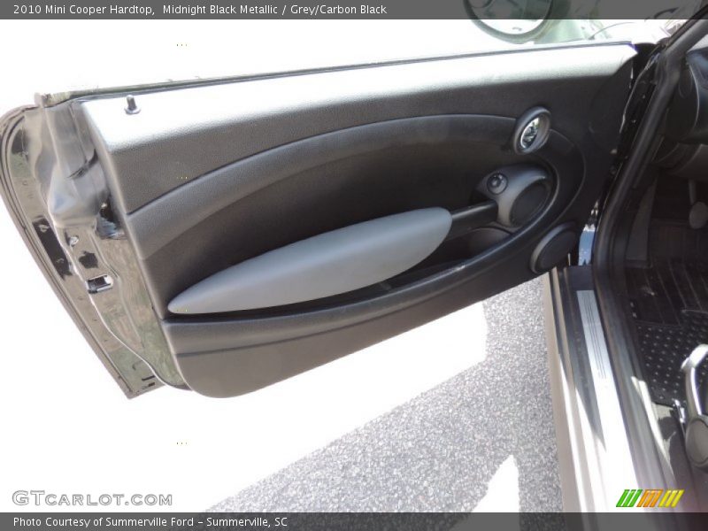 Midnight Black Metallic / Grey/Carbon Black 2010 Mini Cooper Hardtop