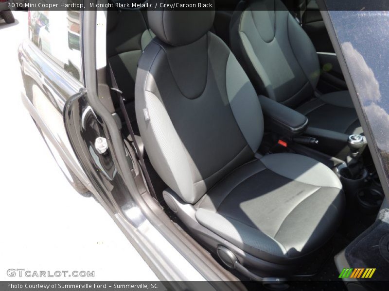 Midnight Black Metallic / Grey/Carbon Black 2010 Mini Cooper Hardtop