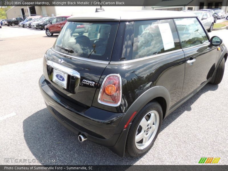 Midnight Black Metallic / Grey/Carbon Black 2010 Mini Cooper Hardtop