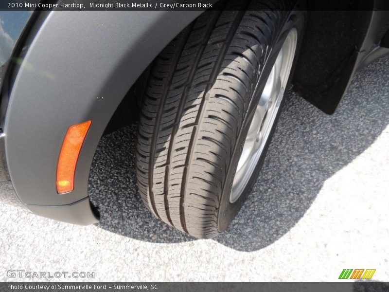 Midnight Black Metallic / Grey/Carbon Black 2010 Mini Cooper Hardtop