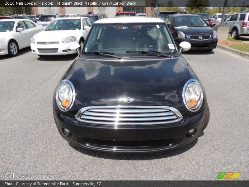 Midnight Black Metallic / Grey/Carbon Black 2010 Mini Cooper Hardtop