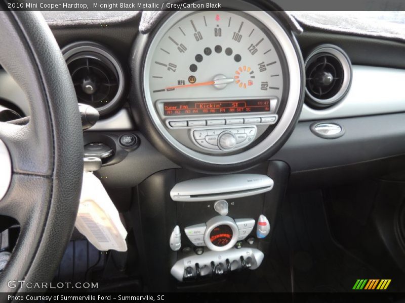 Midnight Black Metallic / Grey/Carbon Black 2010 Mini Cooper Hardtop