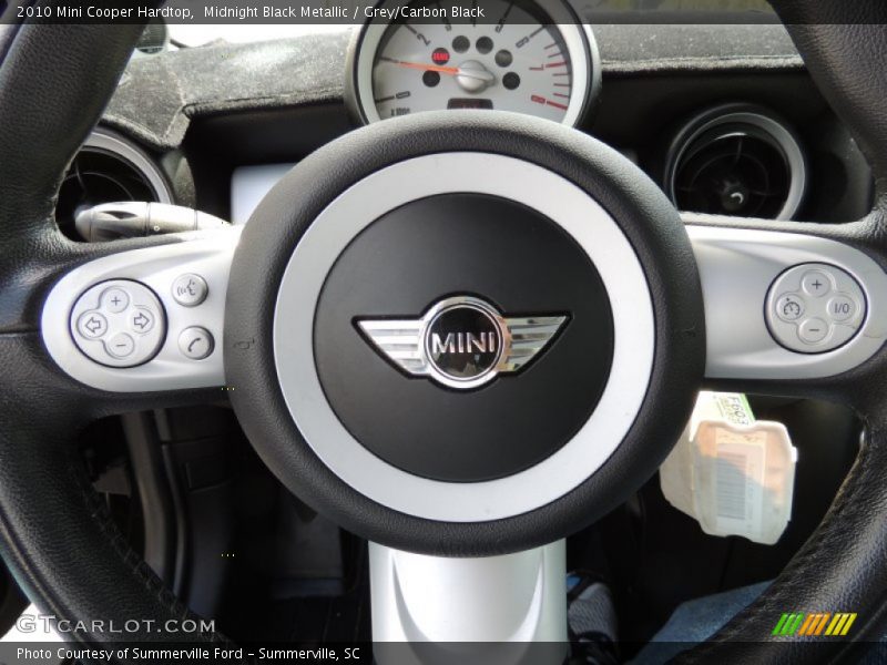 Midnight Black Metallic / Grey/Carbon Black 2010 Mini Cooper Hardtop