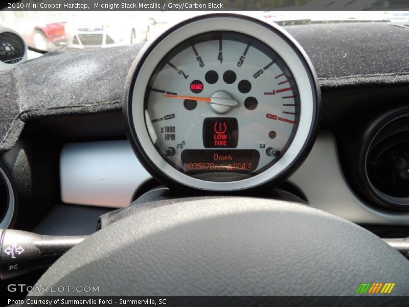 Midnight Black Metallic / Grey/Carbon Black 2010 Mini Cooper Hardtop