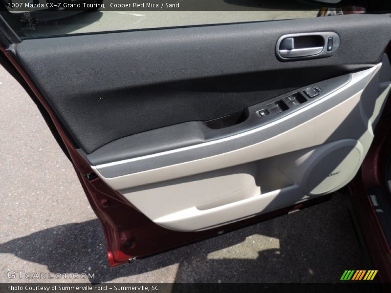 Copper Red Mica / Sand 2007 Mazda CX-7 Grand Touring