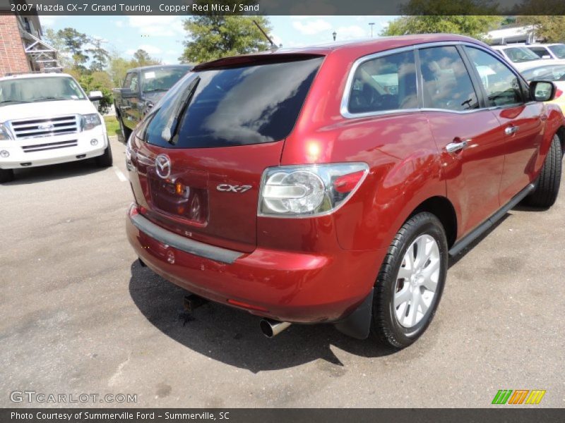 Copper Red Mica / Sand 2007 Mazda CX-7 Grand Touring