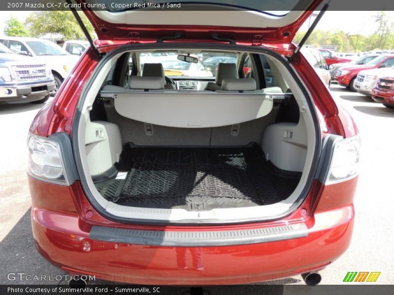 Copper Red Mica / Sand 2007 Mazda CX-7 Grand Touring