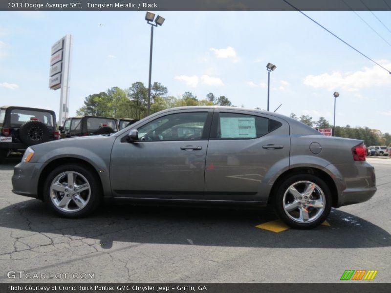 Tungsten Metallic / Black 2013 Dodge Avenger SXT