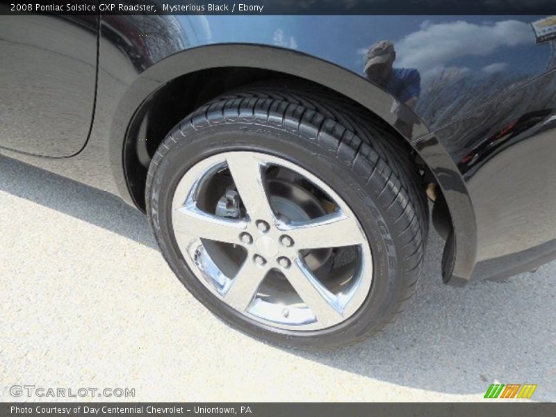Mysterious Black / Ebony 2008 Pontiac Solstice GXP Roadster