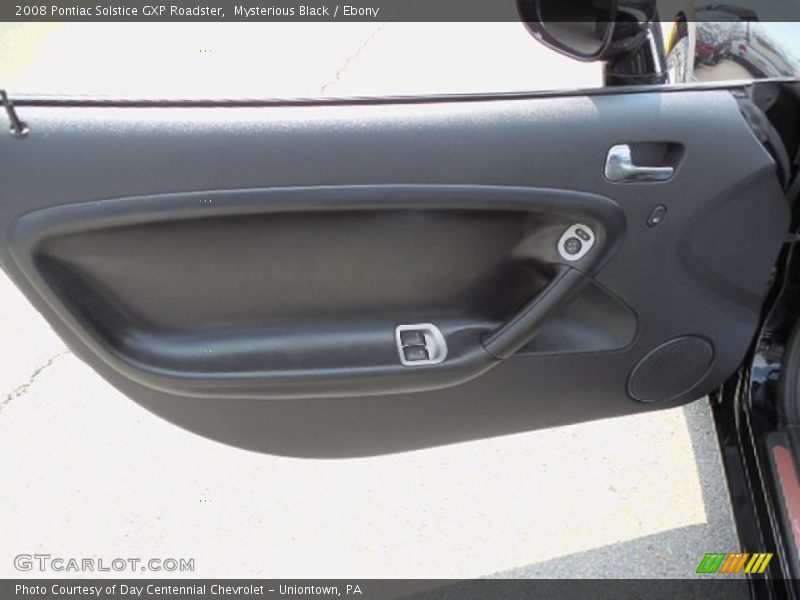 Mysterious Black / Ebony 2008 Pontiac Solstice GXP Roadster