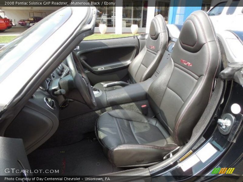 Mysterious Black / Ebony 2008 Pontiac Solstice GXP Roadster