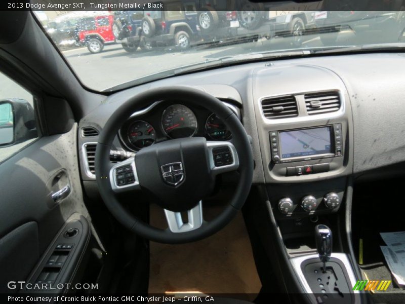 Tungsten Metallic / Black 2013 Dodge Avenger SXT