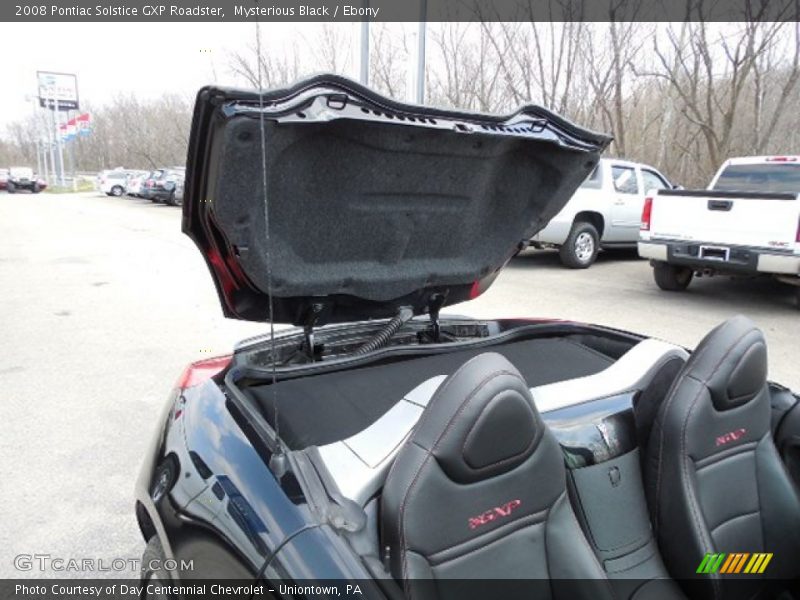 Mysterious Black / Ebony 2008 Pontiac Solstice GXP Roadster