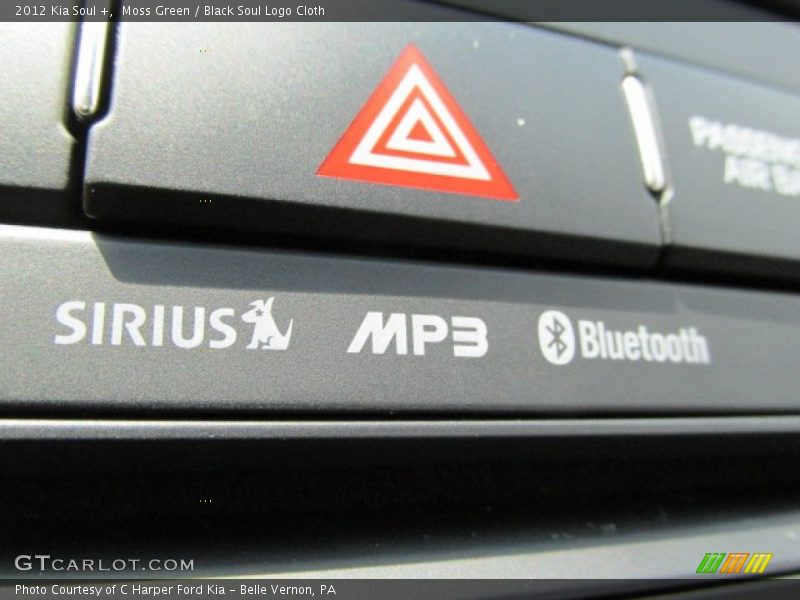 Moss Green / Black Soul Logo Cloth 2012 Kia Soul +