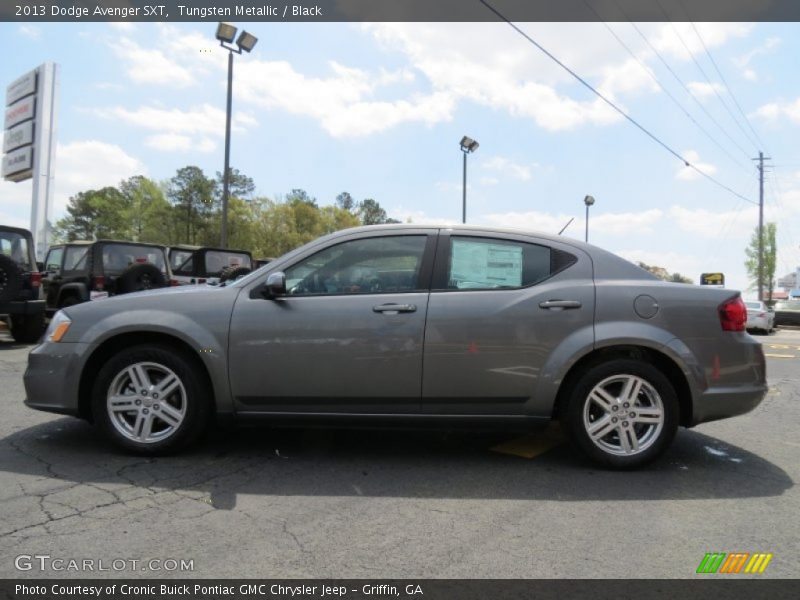 Tungsten Metallic / Black 2013 Dodge Avenger SXT