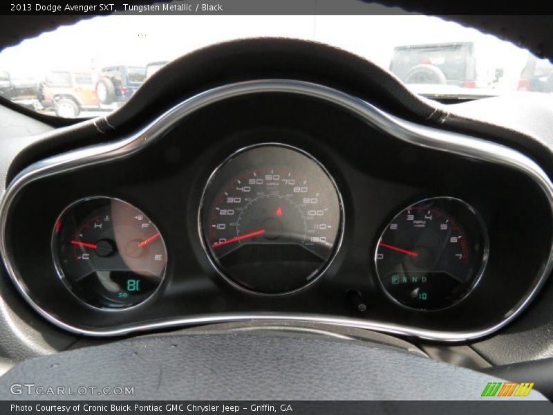 Tungsten Metallic / Black 2013 Dodge Avenger SXT