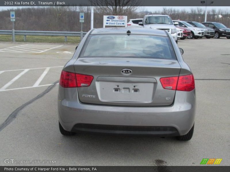 Titanium / Black 2012 Kia Forte EX