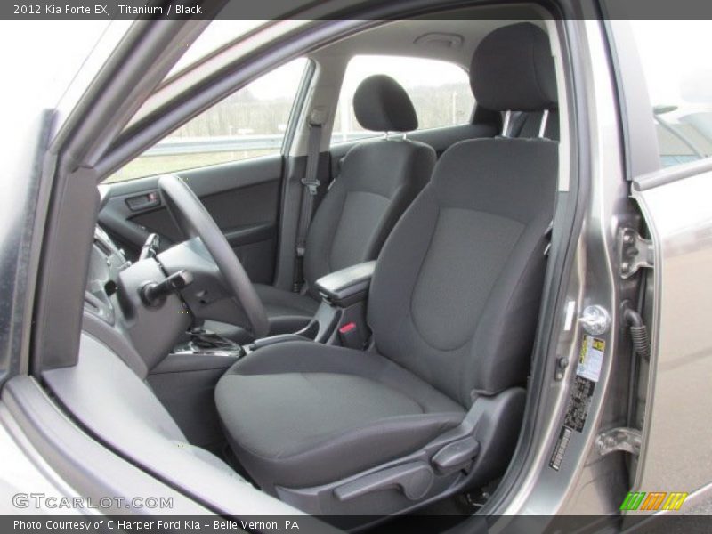 Titanium / Black 2012 Kia Forte EX