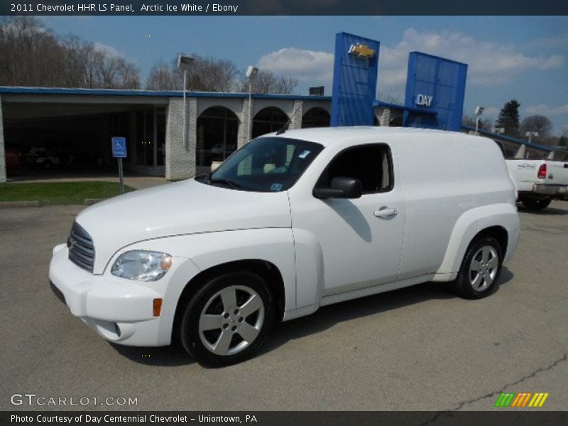 Arctic Ice White / Ebony 2011 Chevrolet HHR LS Panel