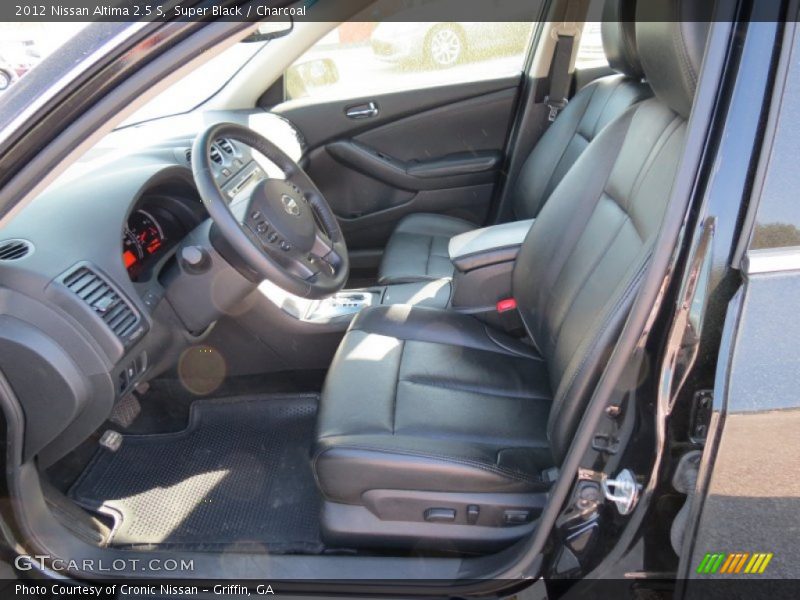 Super Black / Charcoal 2012 Nissan Altima 2.5 S