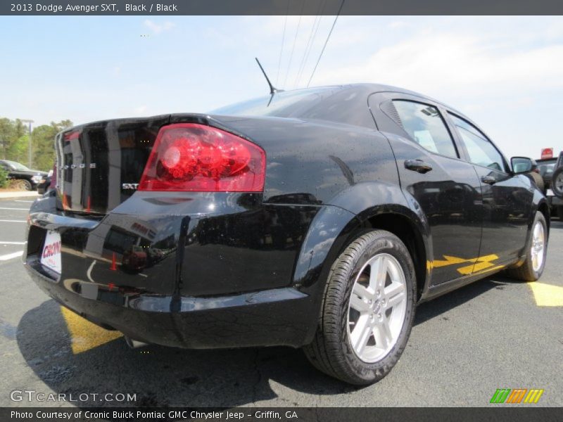 Black / Black 2013 Dodge Avenger SXT
