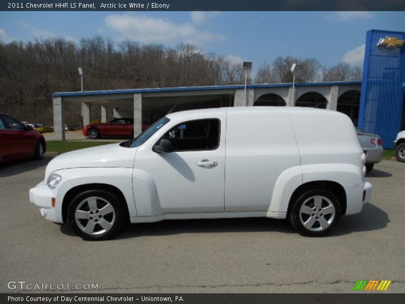 Arctic Ice White / Ebony 2011 Chevrolet HHR LS Panel