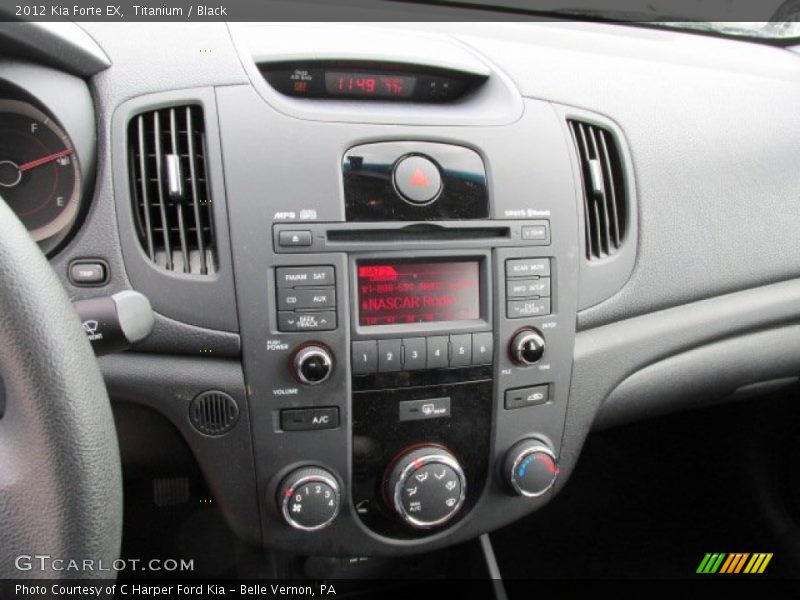 Titanium / Black 2012 Kia Forte EX
