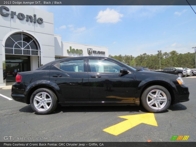Black / Black 2013 Dodge Avenger SXT