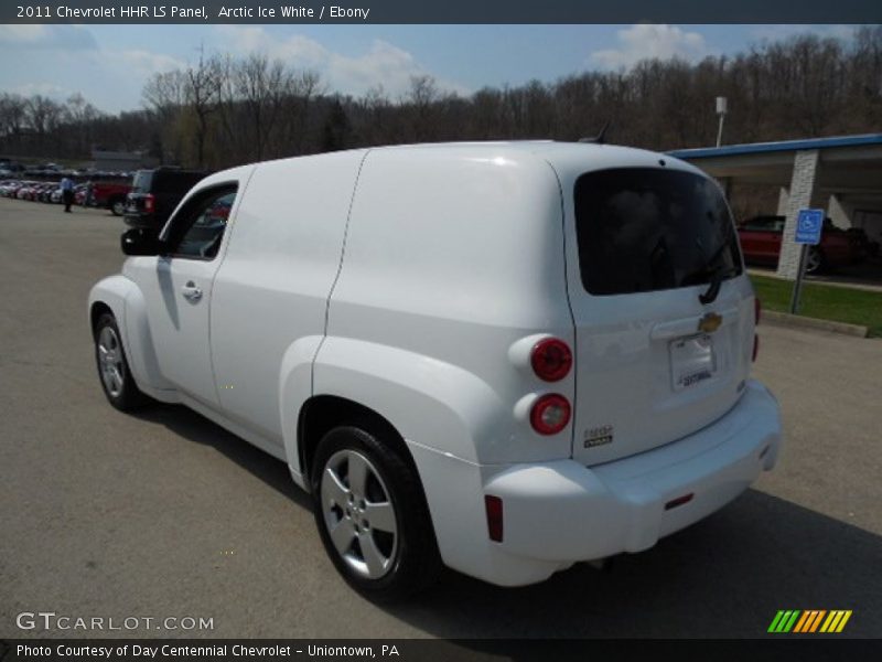 Arctic Ice White / Ebony 2011 Chevrolet HHR LS Panel