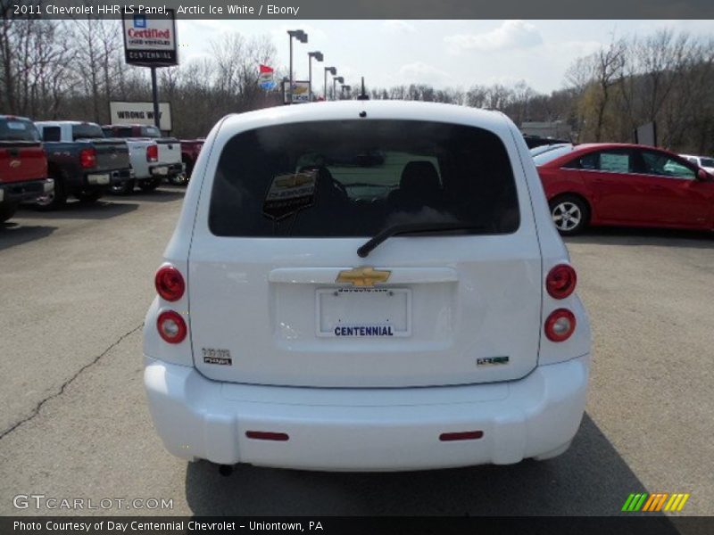 Arctic Ice White / Ebony 2011 Chevrolet HHR LS Panel