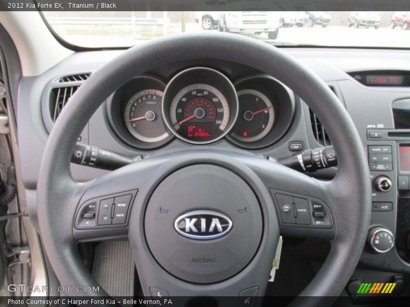 Titanium / Black 2012 Kia Forte EX