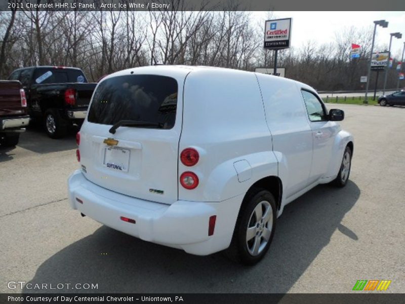 Arctic Ice White / Ebony 2011 Chevrolet HHR LS Panel